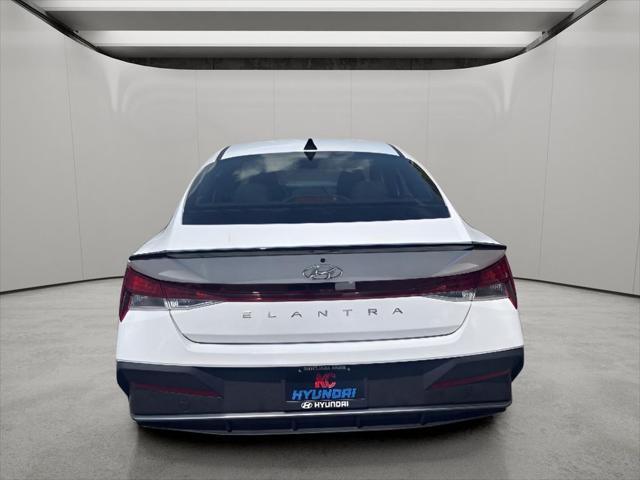 2025 Hyundai Elantra Hybrid Blue