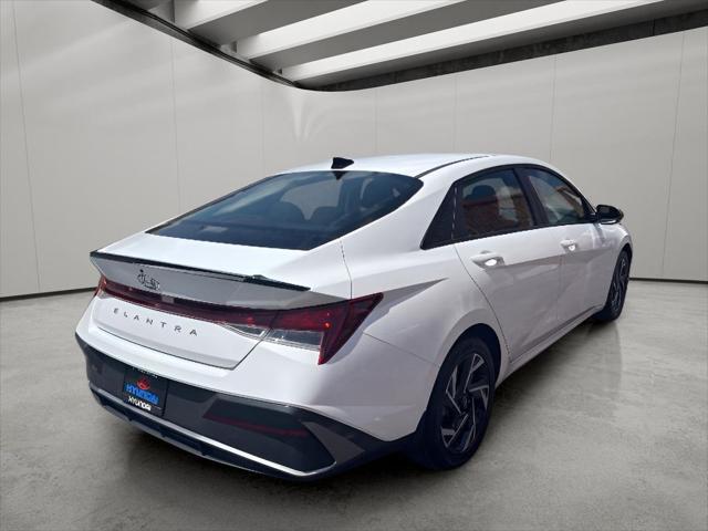 2025 Hyundai Elantra Hybrid Blue