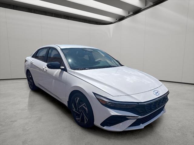 2025 Hyundai Elantra Hybrid Blue