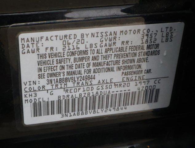 2020 Nissan Sentra S Xtronic CVT