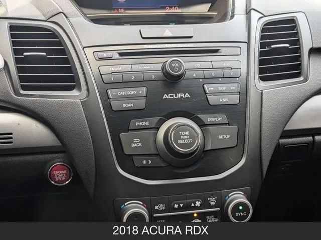2018 Acura RDX AcuraWatch Plus Package