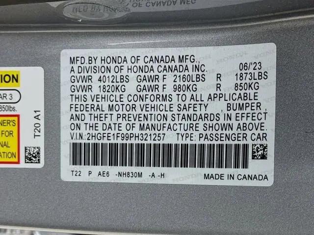 2023 Honda Civic Touring