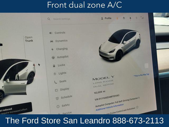 2021 Tesla Model Y Long Range Dual Motor All-Wheel Drive