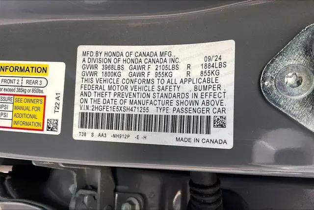 2025 Honda Civic Sedan