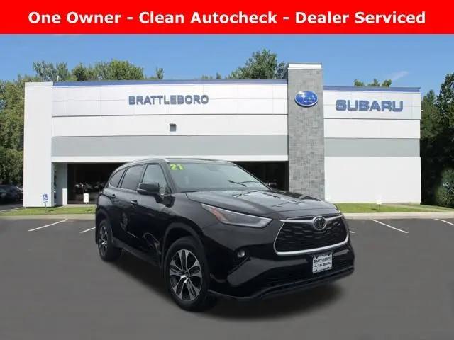 2021 Toyota Highlander XLE for sale in Brattleboro, VT