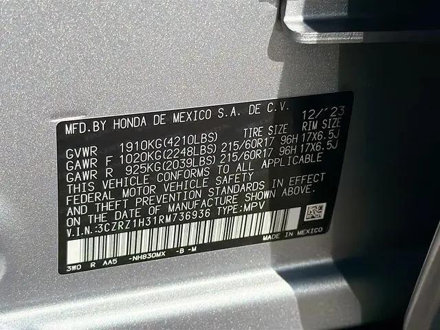 2024 Honda HR-V 2WD LX