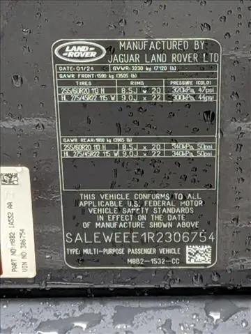 2024 Land Rover Defender 110 P525 Carpathian Edition