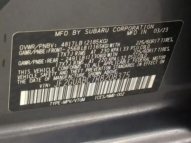 2024 Subaru Crosstrek 2.0i