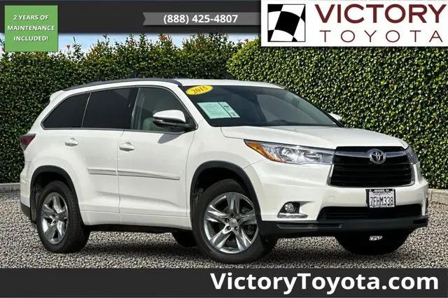 2015 Toyota Highlander Limited V6 for sale in Seaside, CA