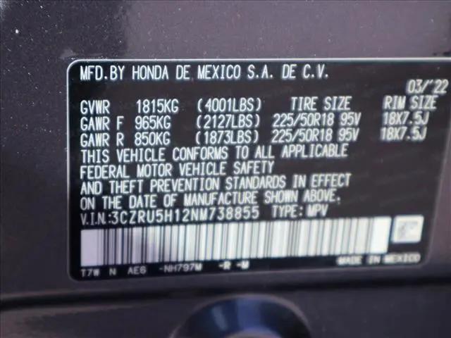 2022 Honda HR-V 2WD Sport