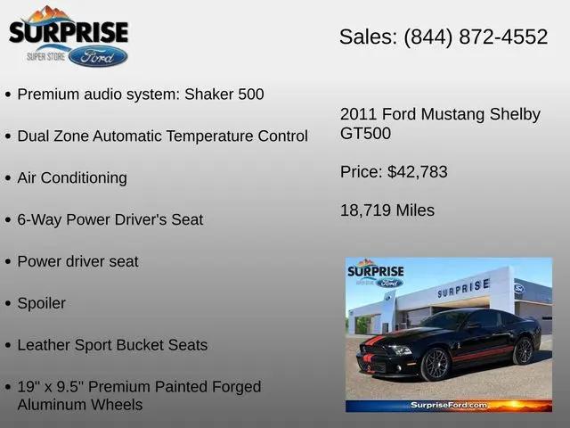 2011 Ford 500 GT500