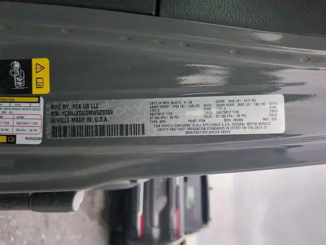 2021 Jeep Wrangler Sport S 4x4