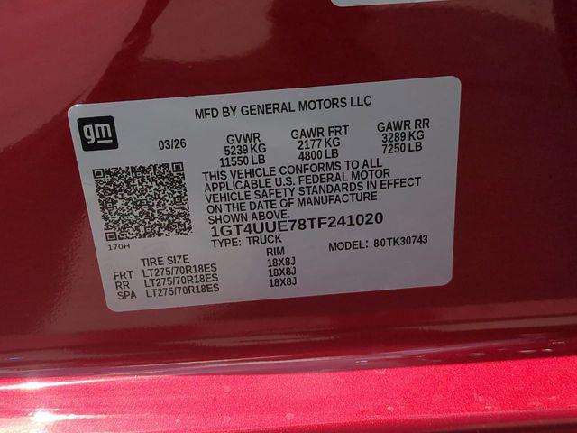 2026 GMC Sierra 3500HD Crew Cab, Long Bed, SLT Dual Rear Wheel, 4WD