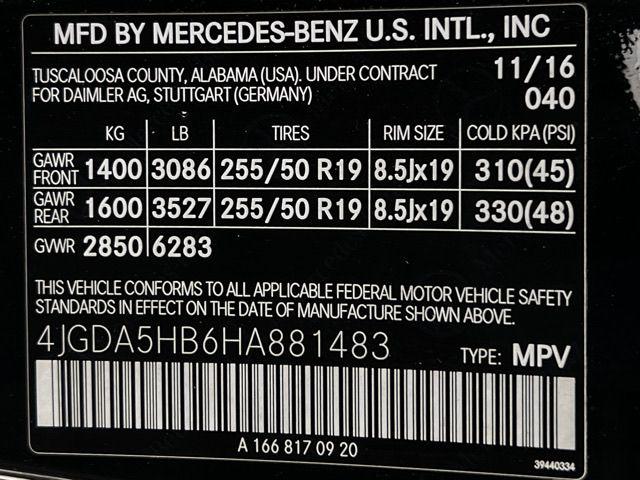 2017 Mercedes-Benz GLE GLE 350 4MATIC