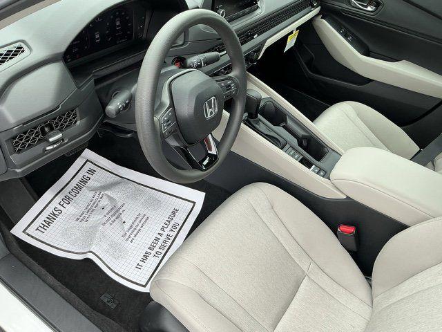 2025 Honda Accord Sedan SE