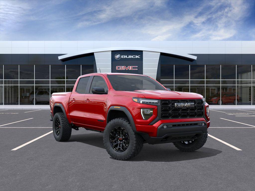 Volcanic Red Tintcoat 2026 GMC Canyon Pickup Truck Four-Wheel Drive 8-Speed Automatic
