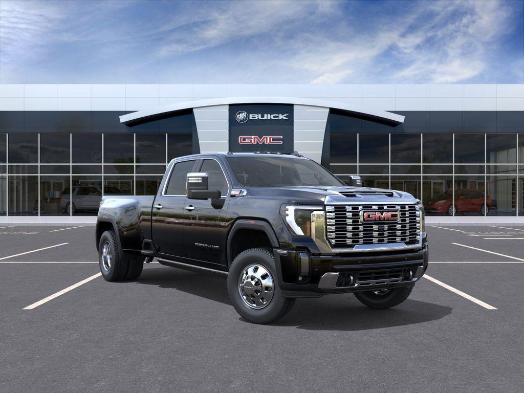Onyx Black 2026 GMC Sierra 3500HD Pickup Truck Four-Wheel Drive Automatic
