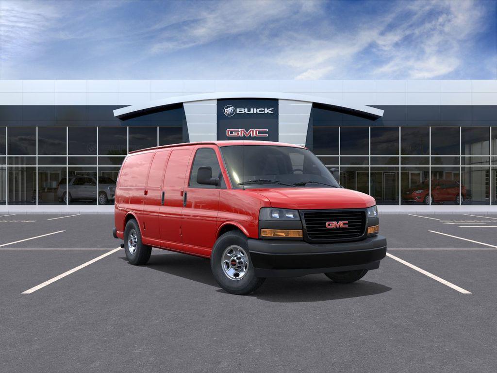 Cardinal Red 2026 GMC Savana Cargo Van Rear-Wheel Drive Automatic