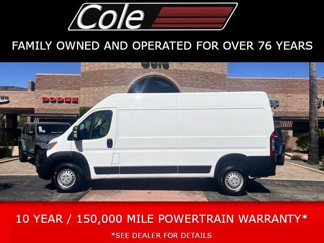 2025 Ram ProMaster 2500 Cargo Van Tradesman High Roof 159" WB w/Pass Seat for sale in San Luis Obispo, CA