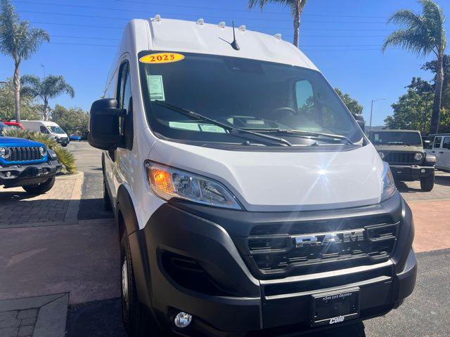 2025 Ram ProMaster 2500 Cargo Van Tradesman High Roof 159" WB w/Pass Seat