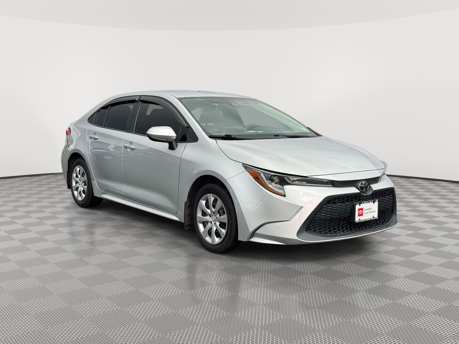 Classic Silver Metallic 2020 Toyota Corolla LE FWD Sedan Front-Wheel Drive Automatic
