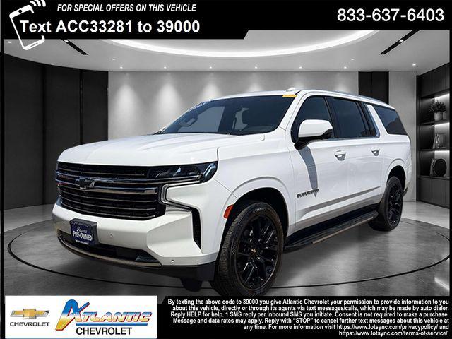 Summit White 2023 Chevrolet Suburban LT 4WD SUV / Crossover Four-Wheel Drive Automatic