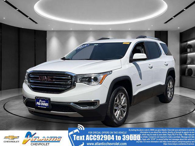 Summit White 2019 GMC Acadia SLE-2 AWD SUV / Crossover Four-Wheel Drive 6-Speed Automatic
