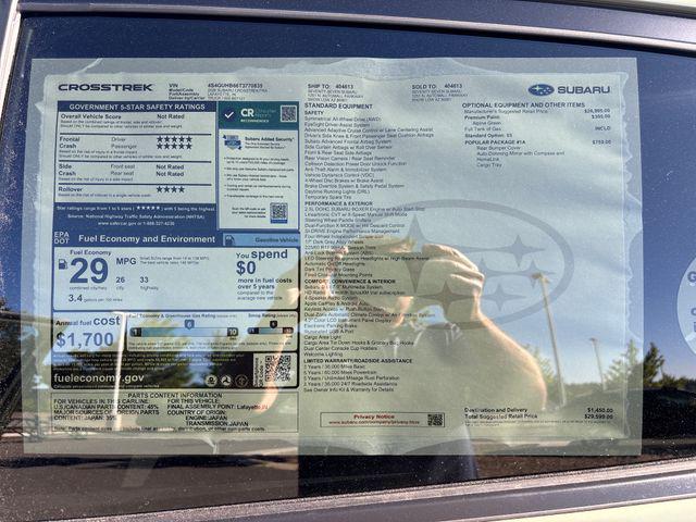 2026 Subaru Crosstrek Base