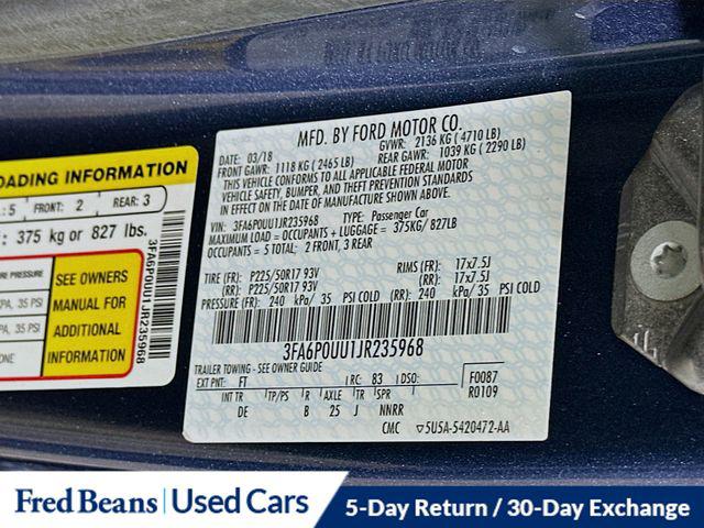 2018 Ford Fusion Hybrid S