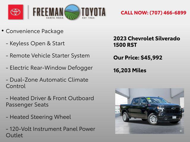 2023 Chevrolet Silverado 1500 4WD Crew Cab Short Bed RST