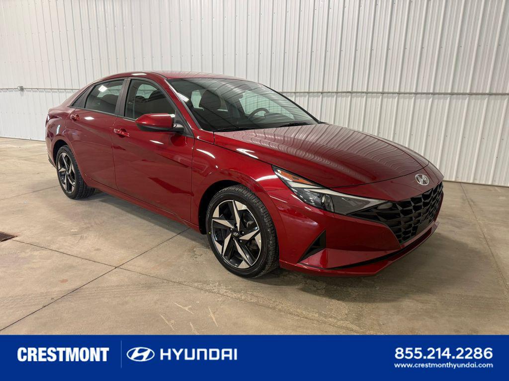 Ultimate Red 2023 Hyundai Elantra SEL FWD Sedan Front-Wheel Drive Automatic