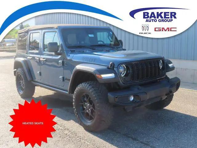 2024 Jeep Wrangler 4-Door Willys for sale in Cadillac, MI