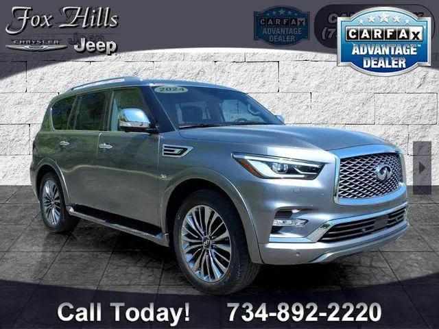 2019 INFINITI QX80 LUXE for sale in Plymouth, MI