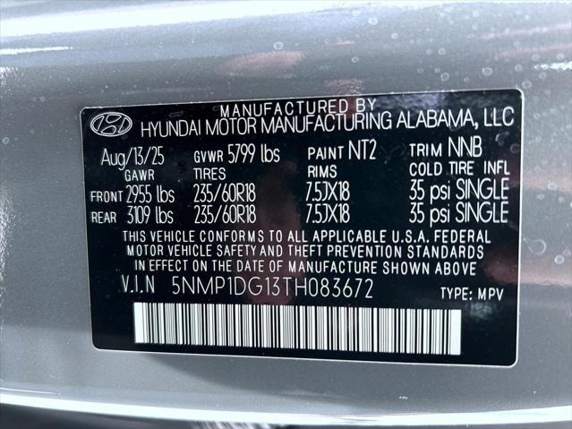 2026 Hyundai Santa Fe Hybrid SE