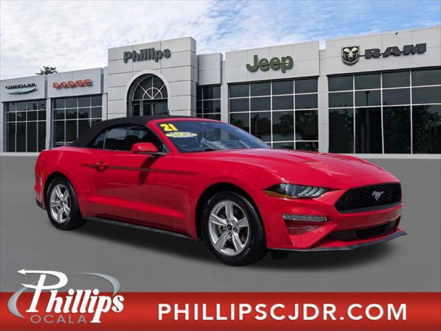 2021 Ford Mustang EcoBoost Convertible for sale in Ocala, FL