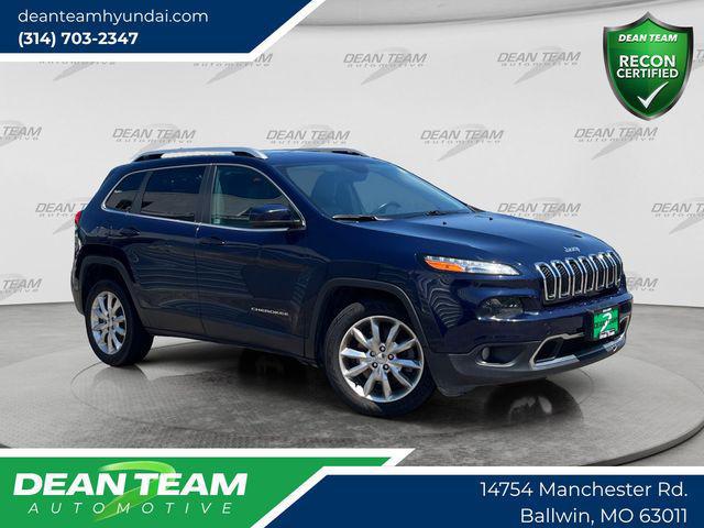 2015 Jeep Cherokee Limited for sale in BALLWIN, MO