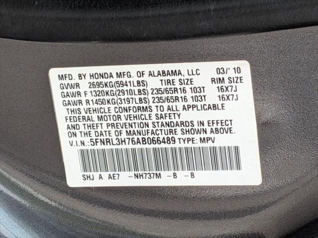2010 Honda Odyssey EX-L