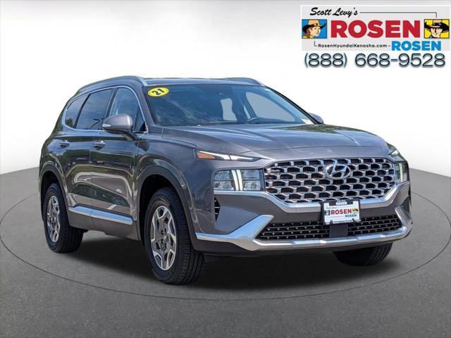2021 Hyundai Santa Fe Hybrid Blue for sale in KENOSHA, WI