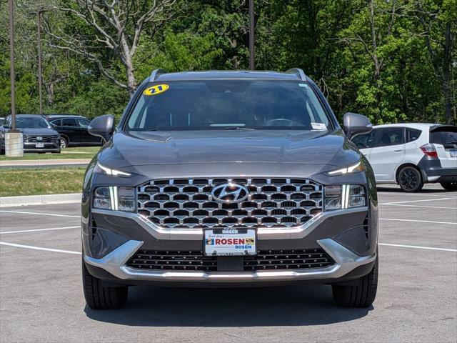 2021 Hyundai Santa Fe Hybrid Blue
