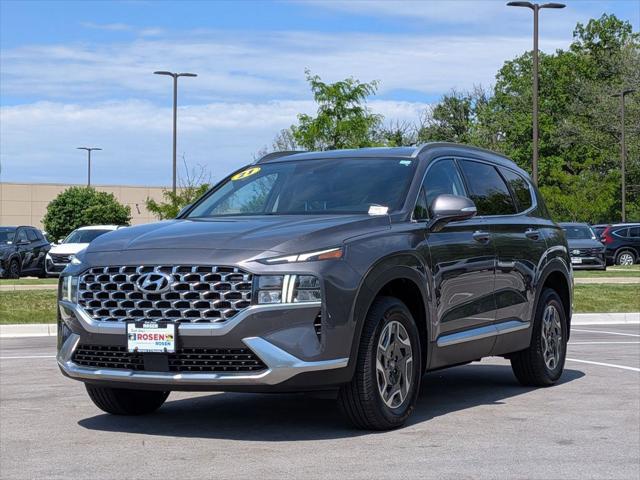 2021 Hyundai Santa Fe Hybrid Blue