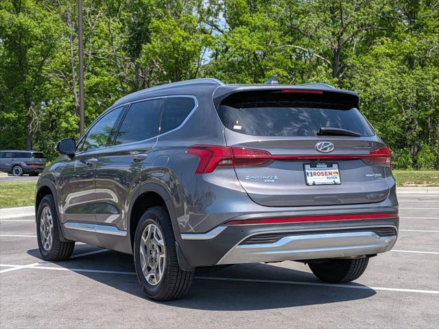 2021 Hyundai Santa Fe Hybrid Blue