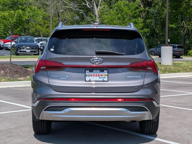 2021 Hyundai Santa Fe Hybrid Blue