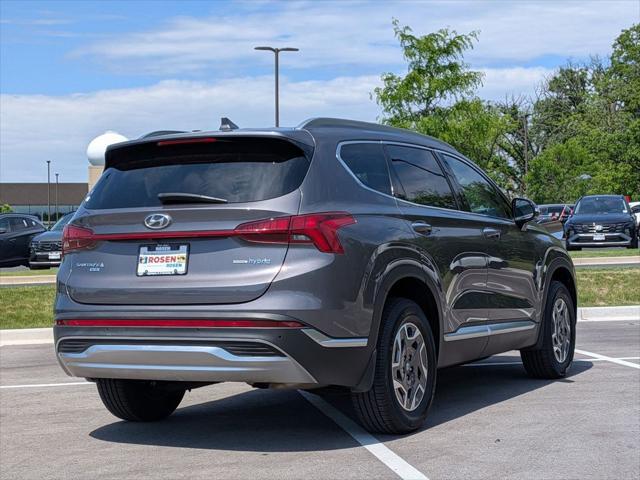 2021 Hyundai Santa Fe Hybrid Blue