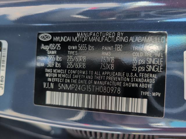 2026 Hyundai Santa Fe Hybrid SEL