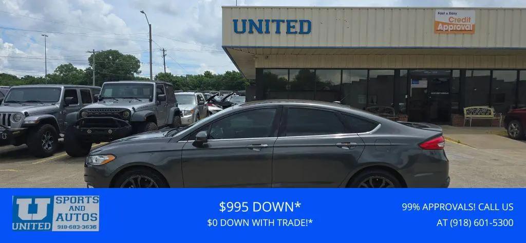 2018 Ford Fusion SE for sale in Muskogee, OK