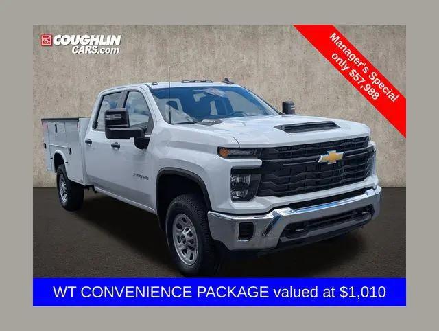 2024 Chevrolet Silverado 3500HD 4WD Crew Cab Long Bed Work Truck for sale near Circleville, OH