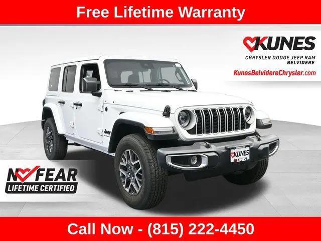 2025 Jeep Wrangler 4-Door Sahara 4x4 for sale in Belvidere, IL