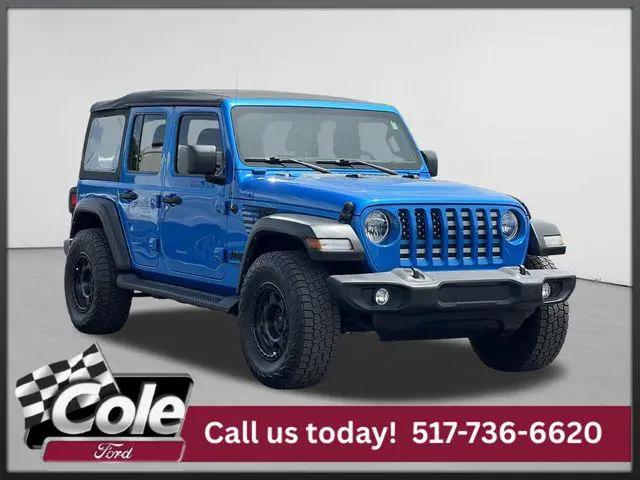 2022 Jeep Wrangler Unlimited Sport 4x4 for sale in Coldwater, MI