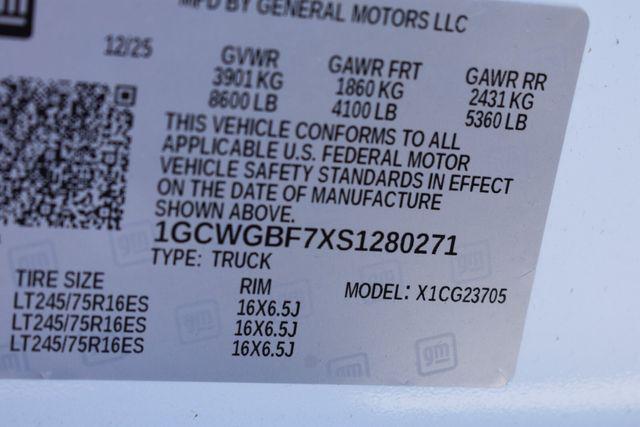2025 Chevrolet Express Cargo Van RWD 2500 Extended Wheelbase WT