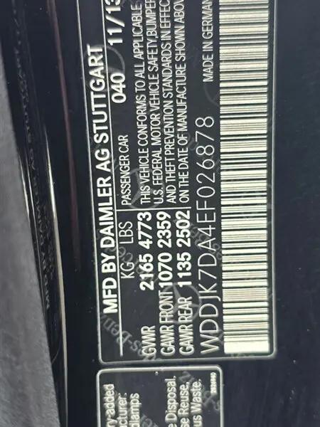 2014 Mercedes-Benz SL SL 550 SL 550